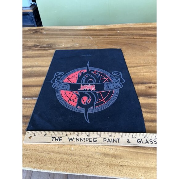 SLIPKNOT Official BACK PATCH BIG Printed Band Logo - Picture 3 of 7